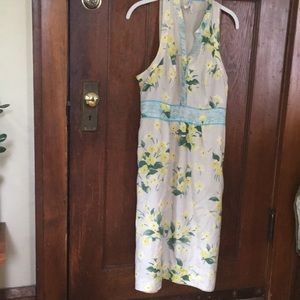 Anthropologie Floral Dress